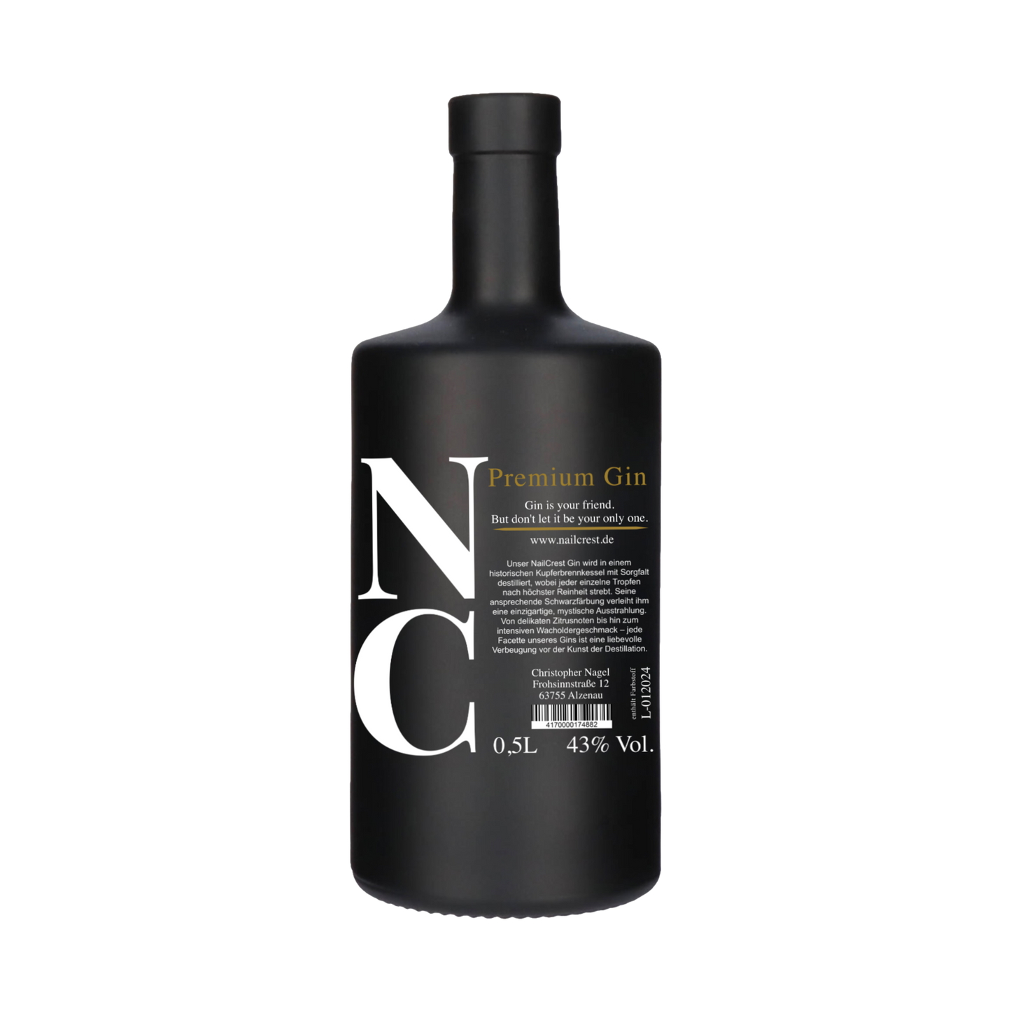 NailCrest Black Gin 0,5L